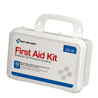 First Aid Only 10 Unit First Aid Kit, Plastic Case(Pack of 15)