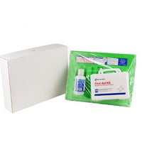 First Aid Only 16 oz. Eye Wash Station, Single Screw Cap Bottle, with 25 Person First Aid Kit (Pack of 6)