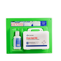 First Aid Only 16 oz. Eye Wash Station, Single Screw Cap Bottle, with 25 Person First Aid Kit (Pack of 6)