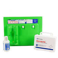 First Aid Only 16 oz. Eye Wash Station, Single Screw Cap Bottle, with 25 Person First Aid Kit (Pack of 6)