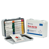 First Aid Only 25 Person 16 Unit First Aid Kit, Metal Case(Pack of 6)