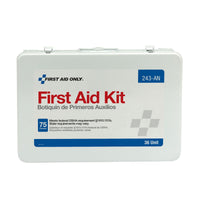 First Aid Only 36 Unit First Aid Kit, Metal Case