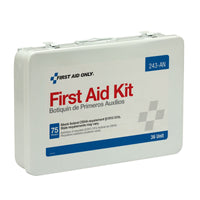 First Aid Only 36 Unit First Aid Kit, Metal Case