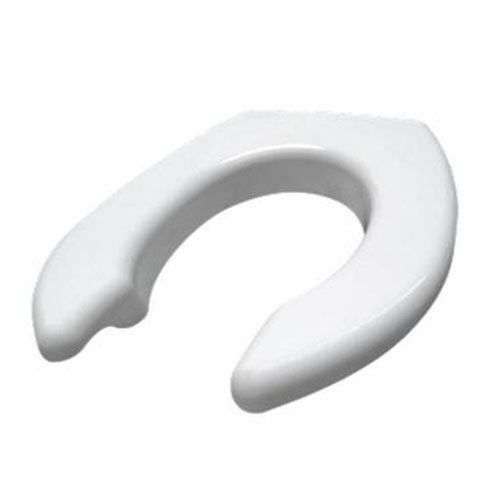 Big John Classic Toilet Seat with Open Front Less Cover| 1200 lb Capacity ADA-Compliant Institutional Seating