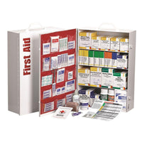 First Aid Only 4 Shelf Industrial First Aid Station with 20 Pocket Liner, 1060 Pieces(Pack of 2)