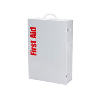 First Aid Only 4 Shelf Industrial First Aid Station with 20 Pocket Liner, 1060 Pieces(Pack of 2)
