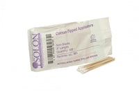 First Aid Only Non-Sterile Cotton Tipped Applicators, 3" Wood Shaft, 100 Per Bag
