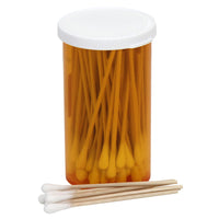 First Aid Only Cotton Tipped Applicators, 3" Wood Shaft, Vial of 100 (34 per order)