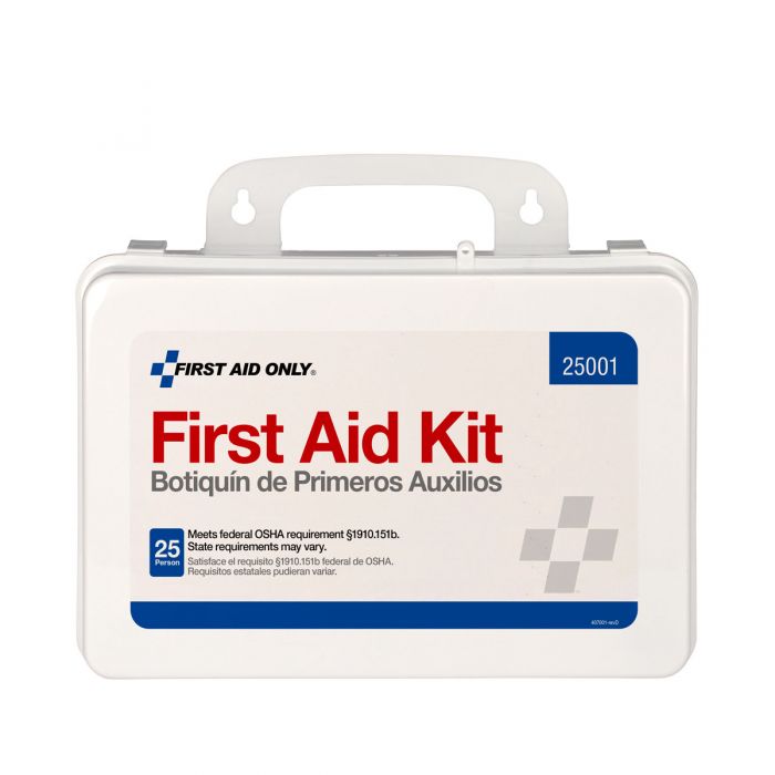 First Aid Only 25-Person Plastic First Aid Kit | 113 Pieces