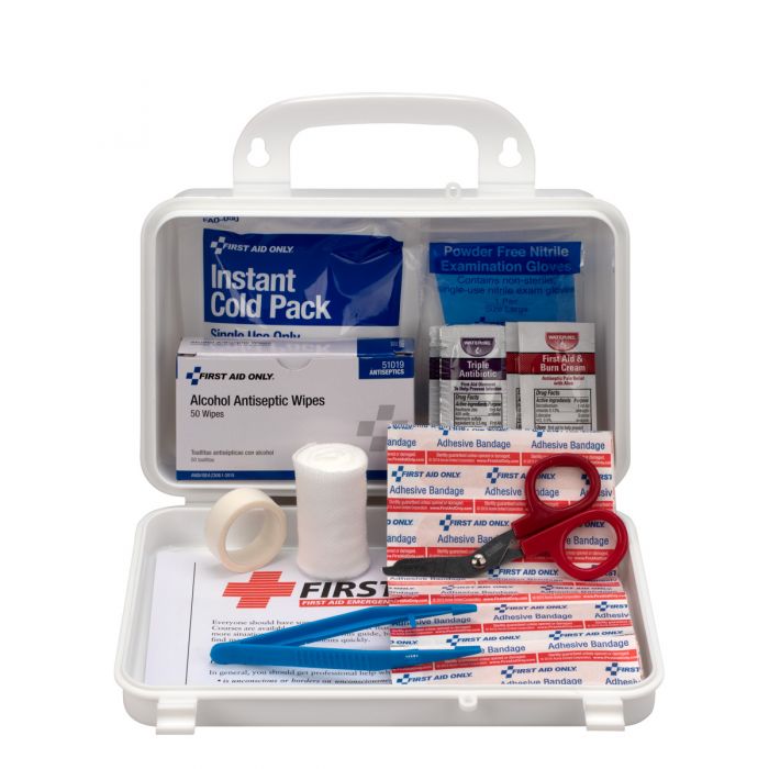 First Aid Only 25-Person Plastic First Aid Kit | 113 Pieces