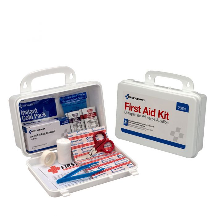 First Aid Only 25-Person Plastic First Aid Kit | 113 Pieces