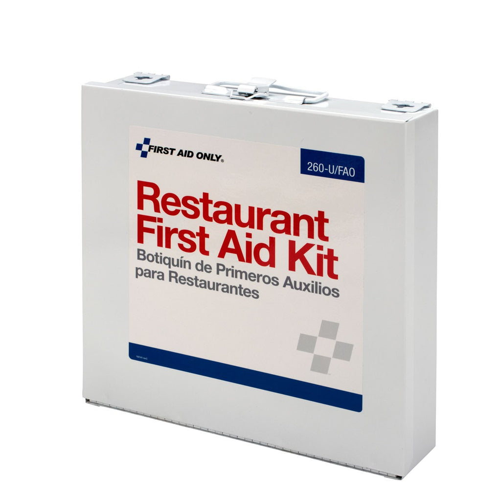First Aid Only 75-Person Restaurant First Aid Kit in Metal Case