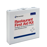 First Aid Only 75 Person Restaurant First Aid Kit, Metal Case(Pack of 3)