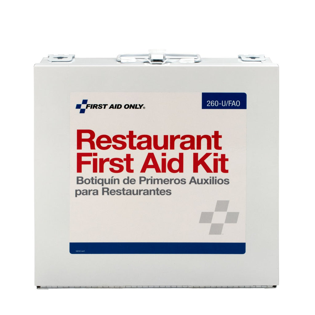 First Aid Only 75-Person Restaurant First Aid Kit in Metal Case