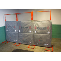 Justrite 4' X 6' Panel, QuietSite™ Premium Sound Barrier Kit