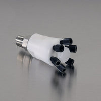 Justrite HPLC Poly Manifold with S/S Stacker Connector for up to 12 Waste Lines into a Safety Disposal Can
