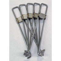 Justrite Replacement Rigid-Lock 12-Inch Upright Wire Support -5 Pack