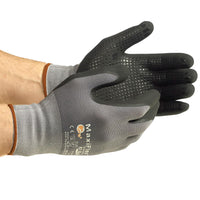 JJ Keller Flat-Dip Micro-Foam Nitrile Coated Seamless Knit Glove