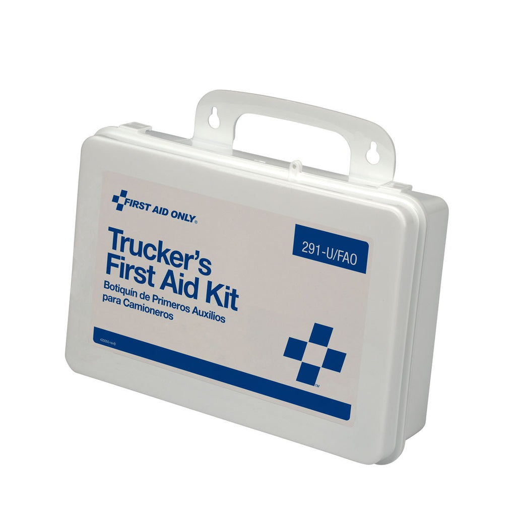 First Aid Only 16 Unit Truckers First Aid Kit for Commercial Vehicle Compliance