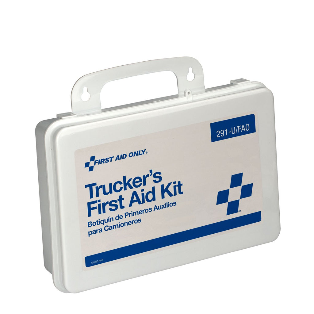 First Aid Only 16 Unit Truckers First Aid Kit for Commercial Vehicle Compliance