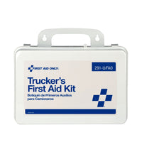 First Aid Only 16 Unit Truckers First Aid Kit, Plastic Case