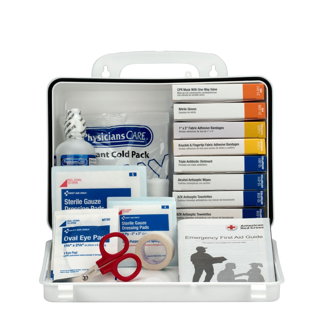 First Aid Only 16 Unit Truckers First Aid Kit for Commercial Vehicle Compliance