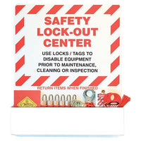 JJ Keller STOPOUT® Lockout Center - Aluminum Pocket Board