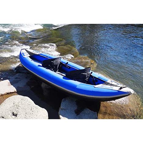 Solstice Durango Convertible Multisport 2 Person Inflatable Whitewater Kayak