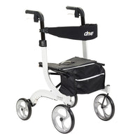 Drive Medical Nitro Aluminum Rollator with 10" Casters