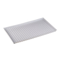 Justrite Poly Tray For Shelf #29939/29949 Or 22-Gal. Undercounter Or 23-Gal. Under Fume Hood Safety Cabinet