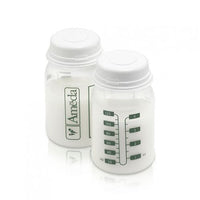 Ameda HygieniKit Breast Milk Storage Bottle with Lock-Tight Cap, 4 Count