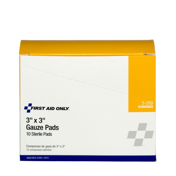 First Aid Pad First Aid Only Sterile Gauze Pads | 3