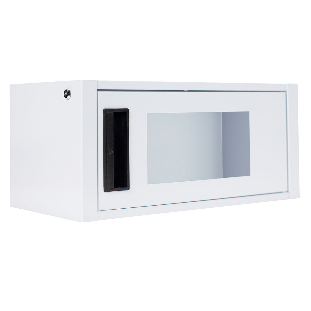 Cubix Safety Large Universal AED and Medical Kit Cabinet with Integrated Alarm