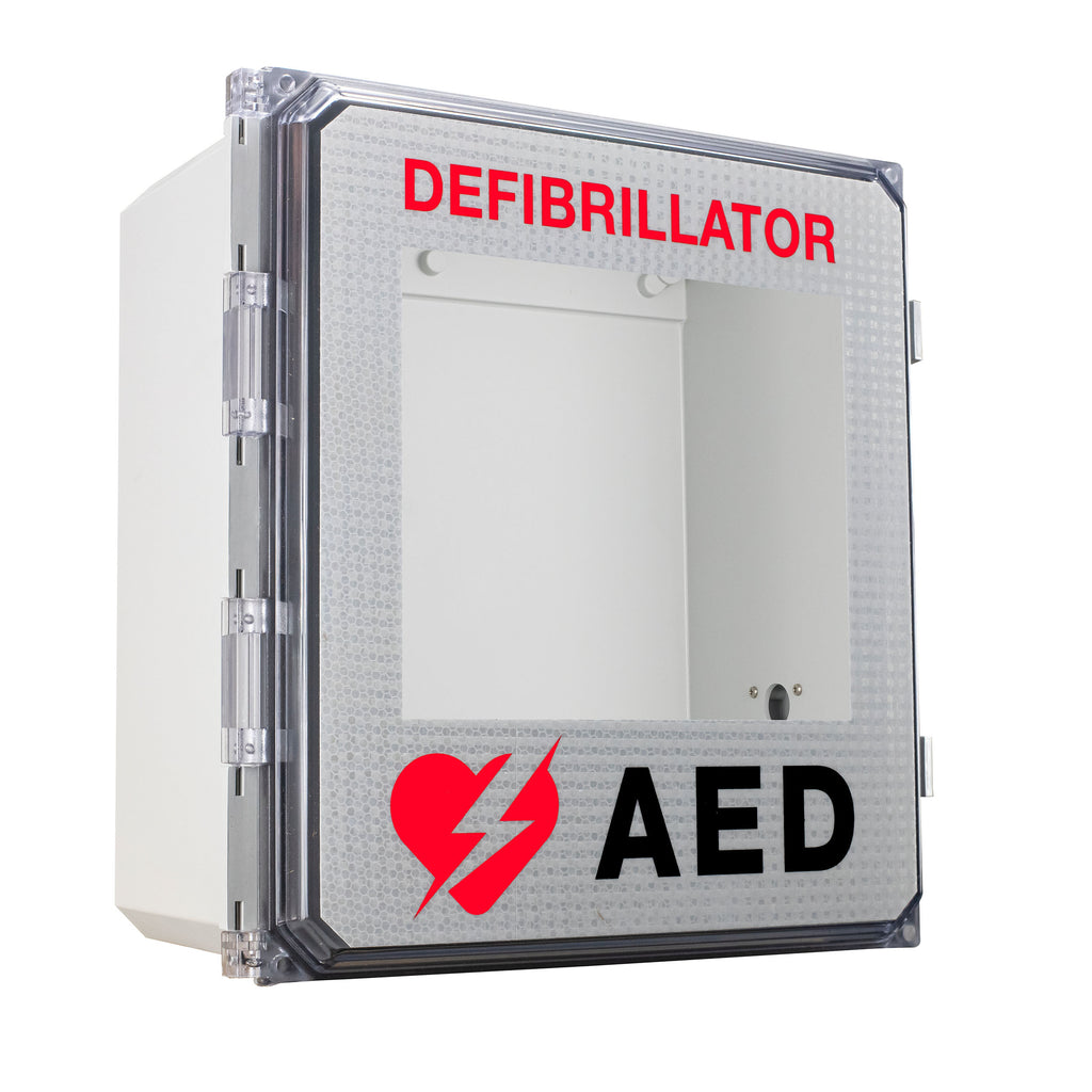 Cubix Safety Outdoor AED Non-Alarmed Cabinet