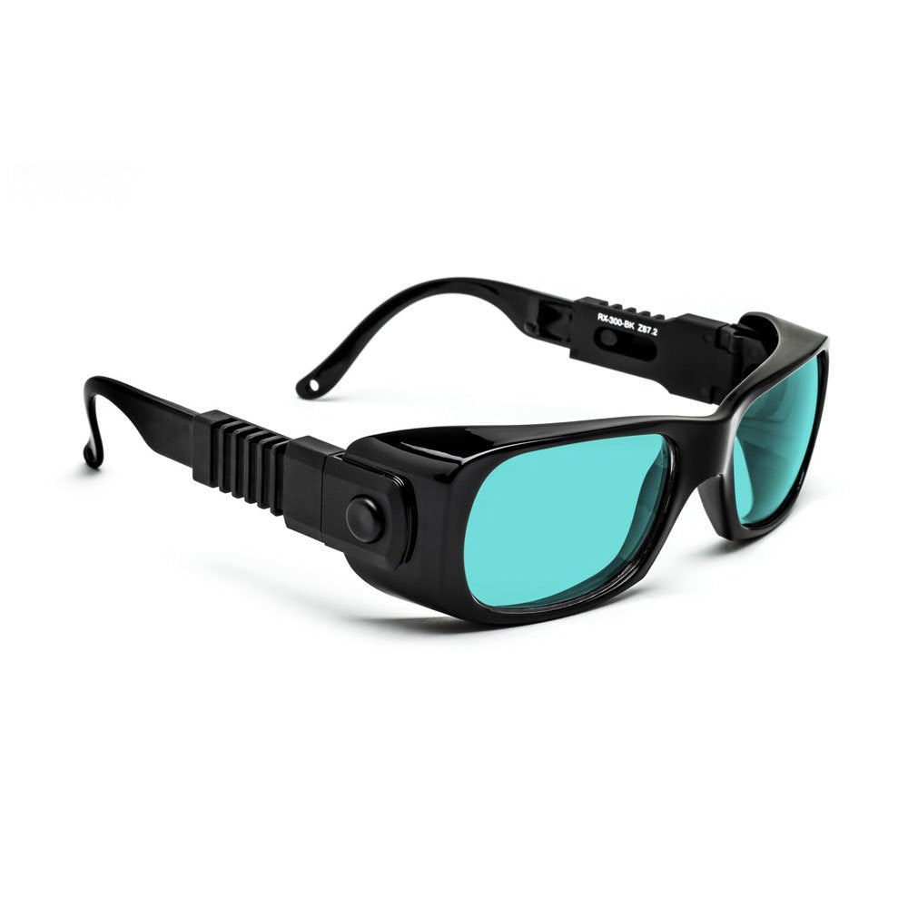 Phillips Safety FTO-300 Laser Safety Glasses – Fit-Over Protection for UV and Green Wavelengths