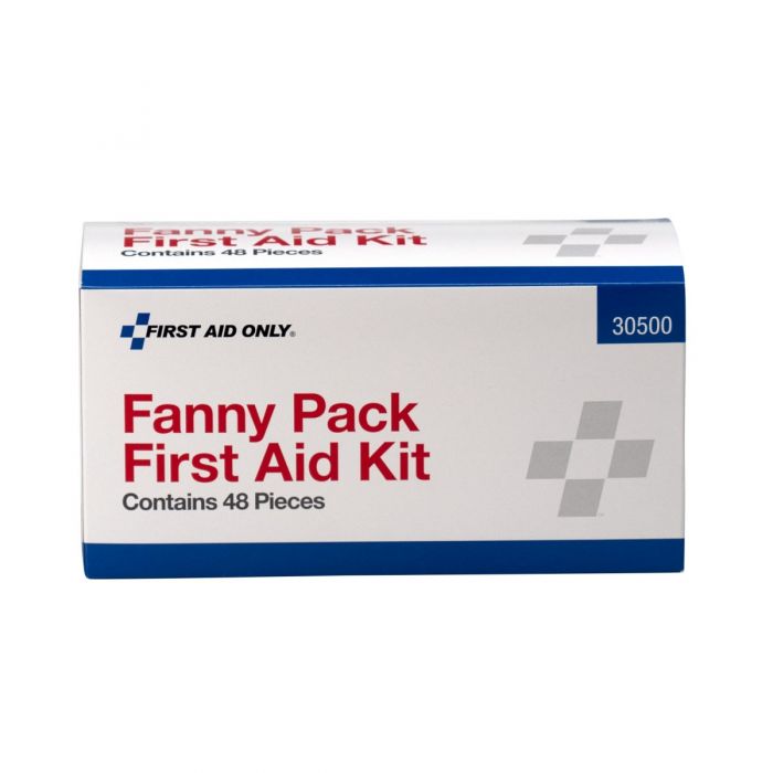 First Aid Only First Aid Kit Fanny Pack, Portable Fabric Case for Mobile Response