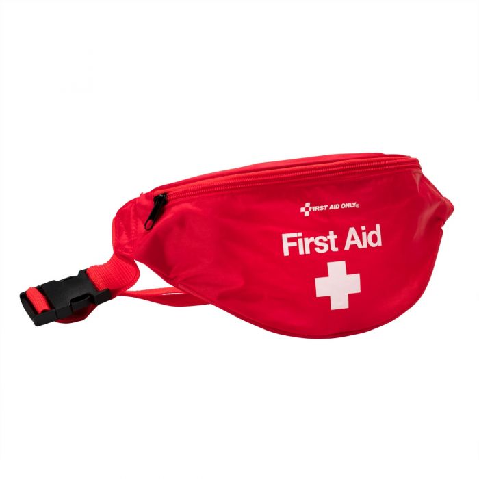 First Aid Only First Aid Kit Fanny Pack, Portable Fabric Case for Mobile Response