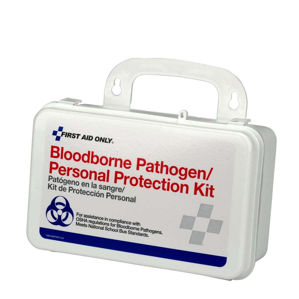 First Aid Only Unitized BBP Spill Clean-Up Kit in Plastic Case