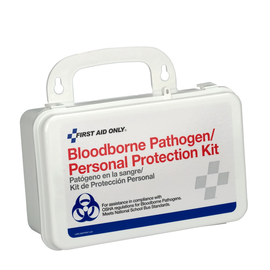 First Aid Only Unitized BBP Spill Clean-Up Kit in Plastic Case