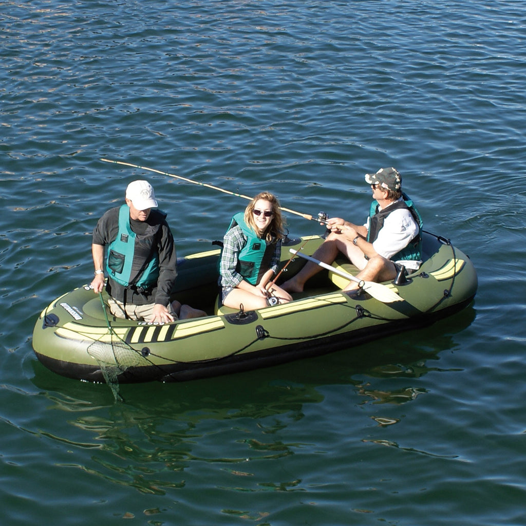 Solstice Outdoorsman 6-Person 12' Fishing Inflatable Boat