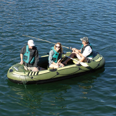 Solstice Outdoorsman 6-Person 12' Fishing Inflatable Boat