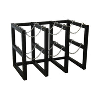Justrite 3W X 2D Gas Cylinder Storage Rack | For 6 Cylinders