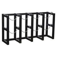 Justrite 4W X 1D Gas Cylinder Storage Rack | For 4 Cylinders