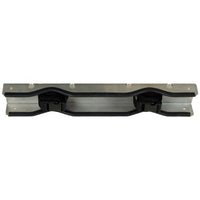 Justrite Stainless Steel Gas Cylinder Support Bracket, Two 12" Cylinder Capacity, Wall Mount