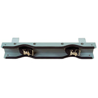 Justrite Steel Gas Cylinder Support Bracket, Two 12" Cylinder Capacity, Bench Mount