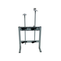 Justrite Steel Gas Cylinder Mobile Stand, 2 Cylinder Capacity