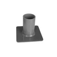 Justrite Small Gas Cylinder Holder, 1 Cylinder Capacity, 3-Inch Diameter, Bench Mount