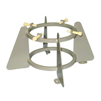 Justrite Medical Oxygen Cylinder Holder, 1 Cylinder Capacity, 5.75 To 6.75 Inch Diameter