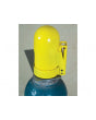 Justrite Safety Snap Cap For Gas Cylinders, Low Pressure-Fine Thread