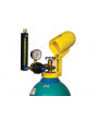 Justrite Safety Snap Cap For Gas Cylinders, Low Pressure-Fine Thread